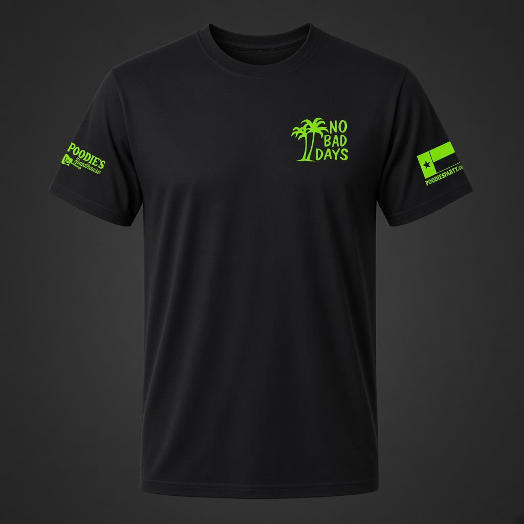 2026 Golf Shirt in Black
