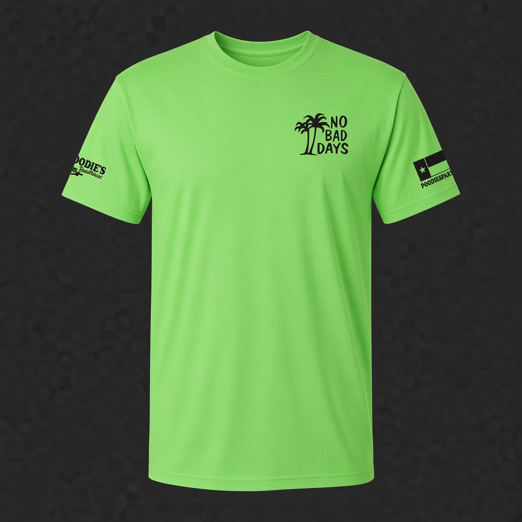 2026 Golf Shirt in Neon Green