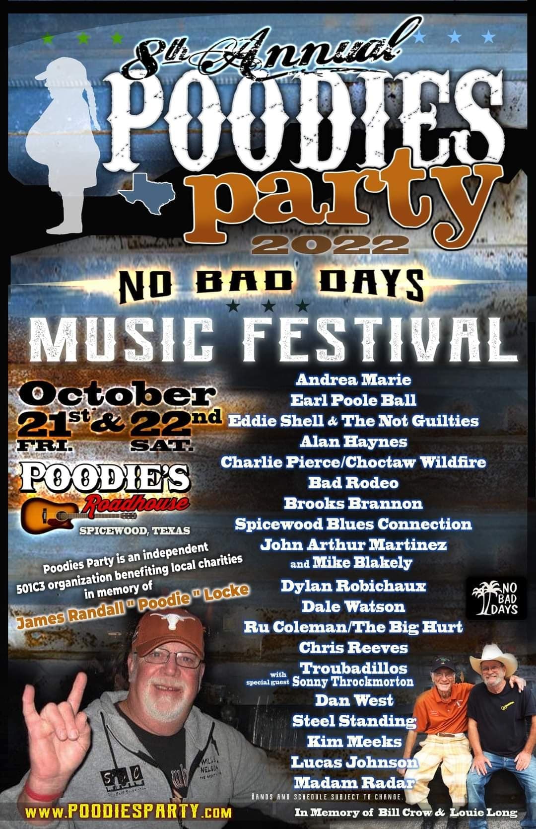 Poodie's Party archive poster