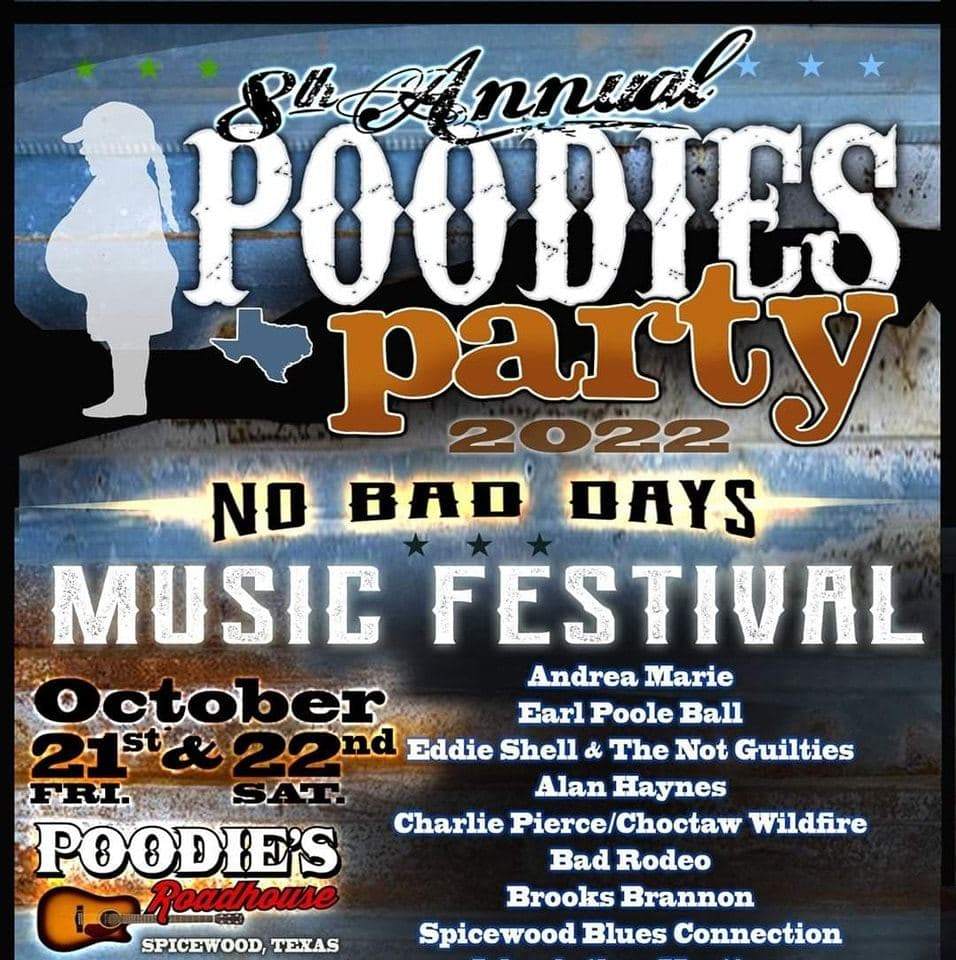 Poodie's Party archive poster