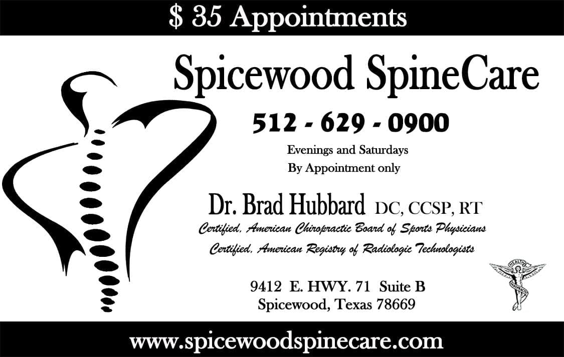 Spicewood Spine Care, Spicewood, TX